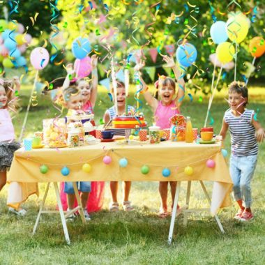 Ideas geniales de cumpleaños infantiles al aire libre