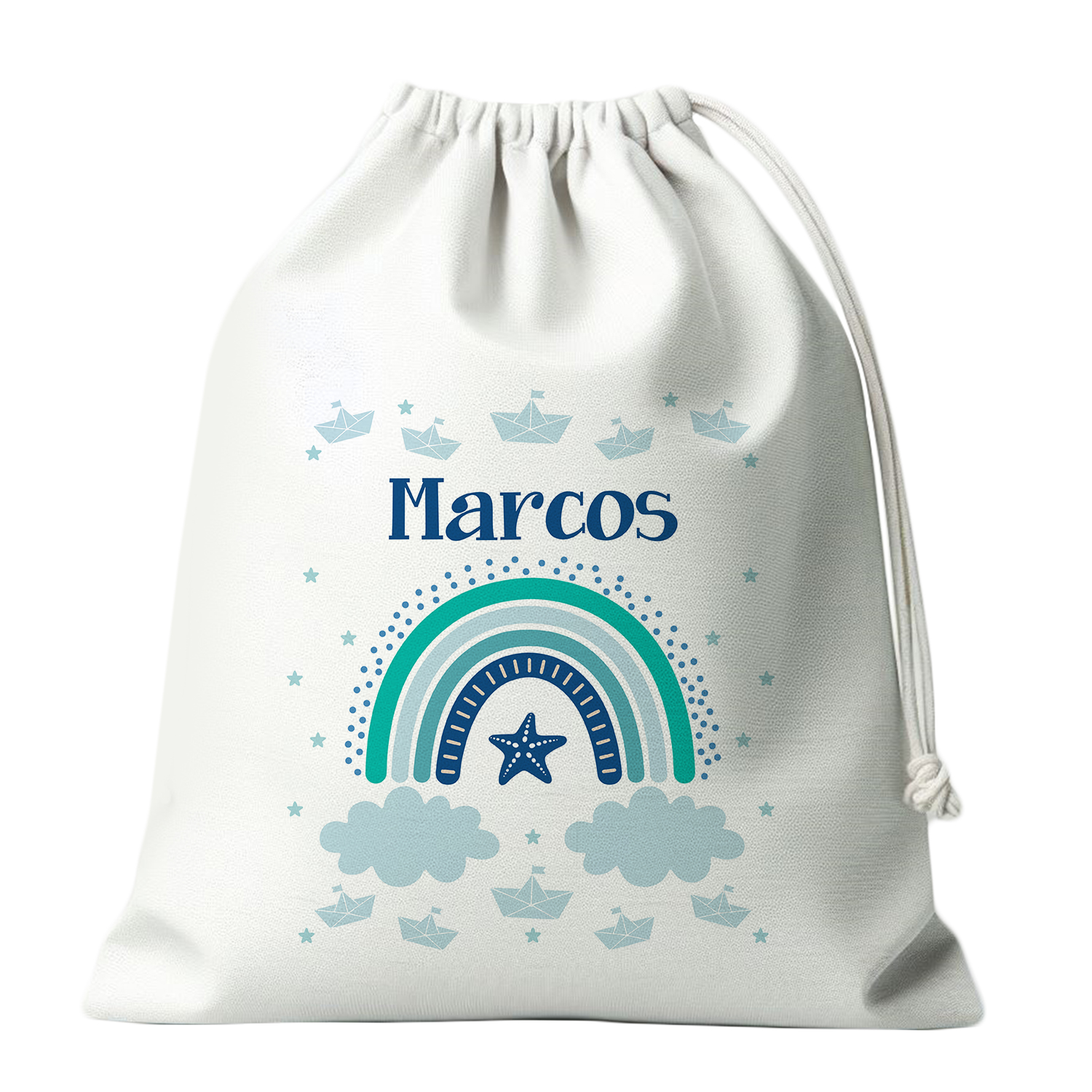 bolsa-de-merienda-personalizada-arcoiris-azul-nino-con-nombre