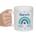taza-personalizada-arcoiris-azul-nino-con-nombre