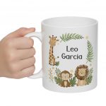 taza-personalizada-animales-de-la-selva-nino-con-nombre
