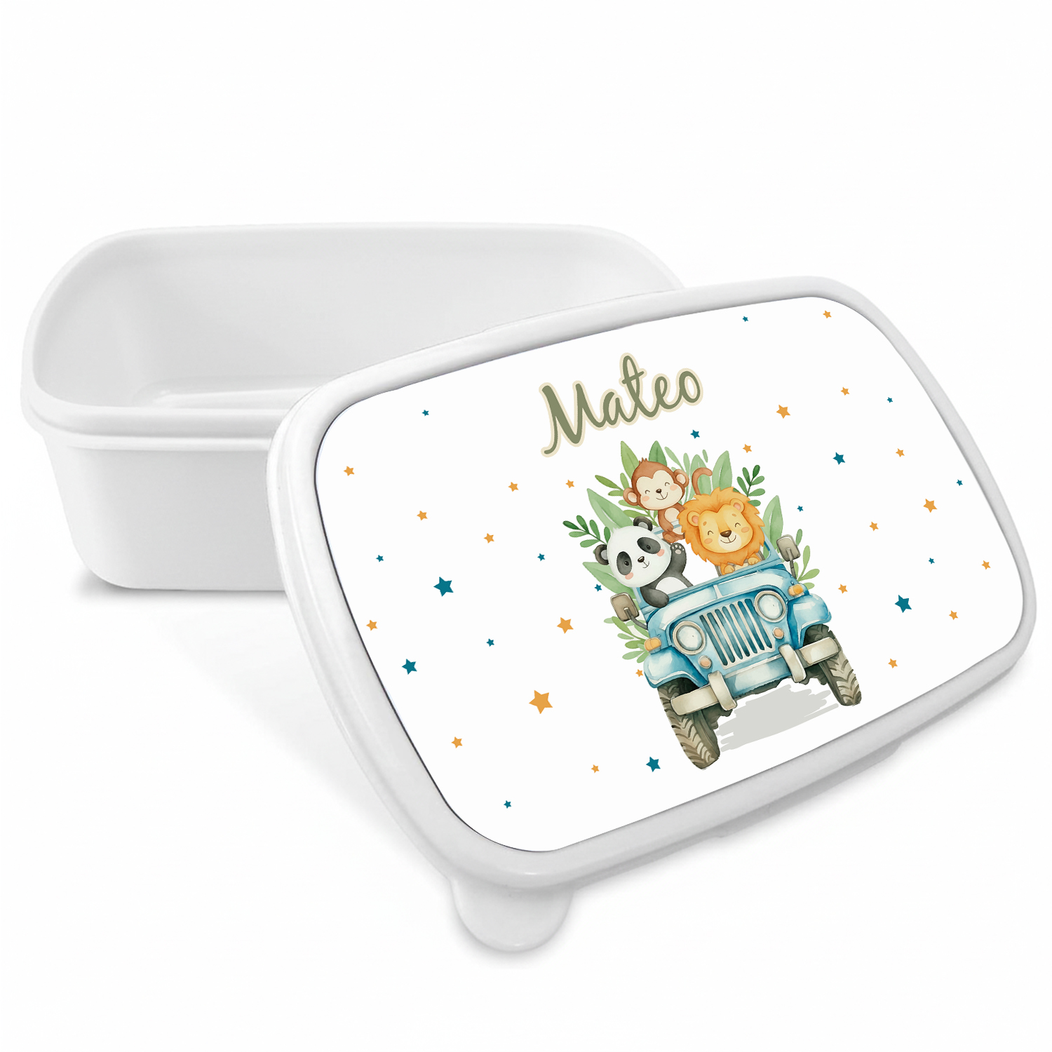 fiambrera-personalizada-safari-aventura-nino-con-nombre