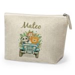 Neceser-personalizado-con-nombre-safari-aventura-ninos-escuela-Anak-Anak