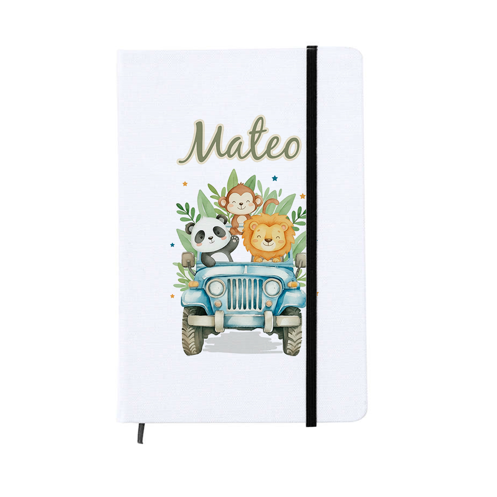 libreta-personalizada-con-nombre-safari-aventura-nino-cole