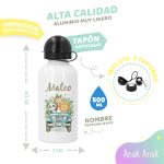 cantimplora-infantil-personalizada-safari-aventura-nino-con-nombre