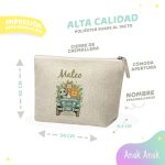 Neceser-personalizado-con-nombre-safari-aventura-ninos-escuela-Anak-Anak