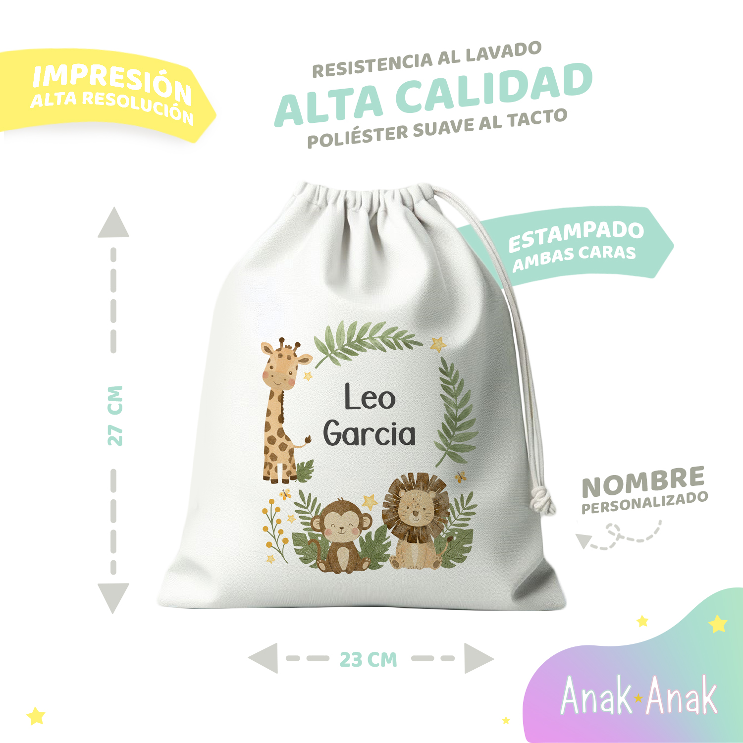 Infografia-bolsa-de-merienda-personalizada-animales-de-la-selva-nino-con-nombre