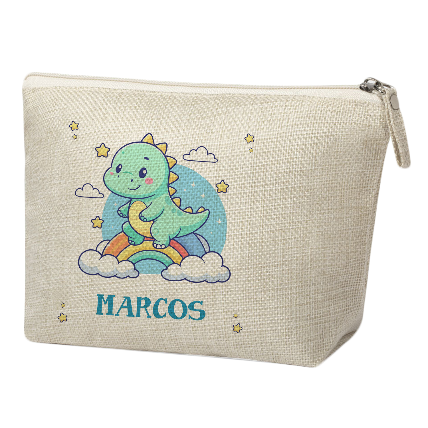 Neceser-personalizado-con-nombre-dinosaurio-ninos-escuela-Anak-Anak