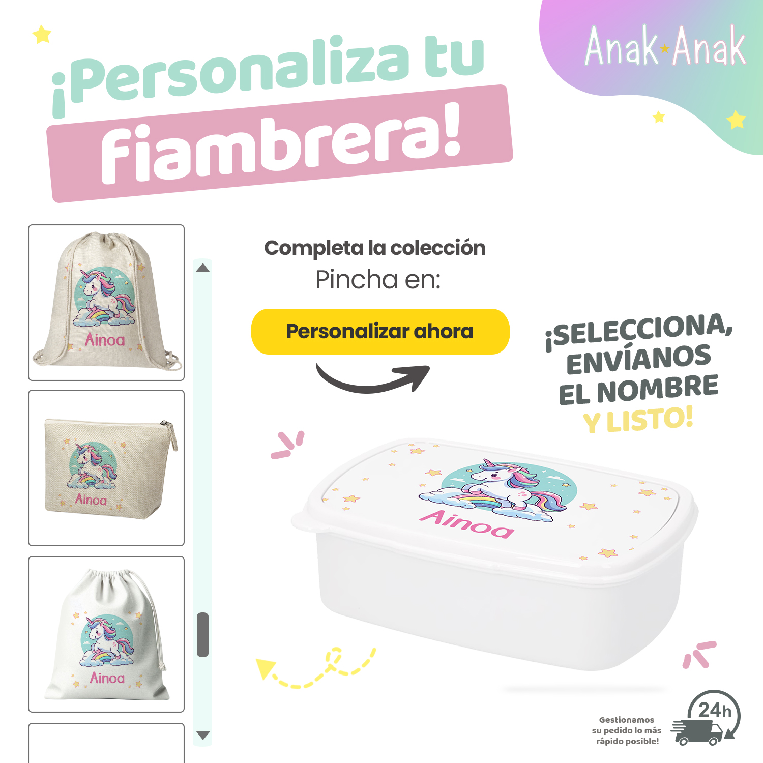personaliza-tu-fiambrera-personalizada-unicornio-nina-con-nombre