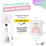 Taza-de-plastico-arcoiris-rosa-personalizada-con-nombre