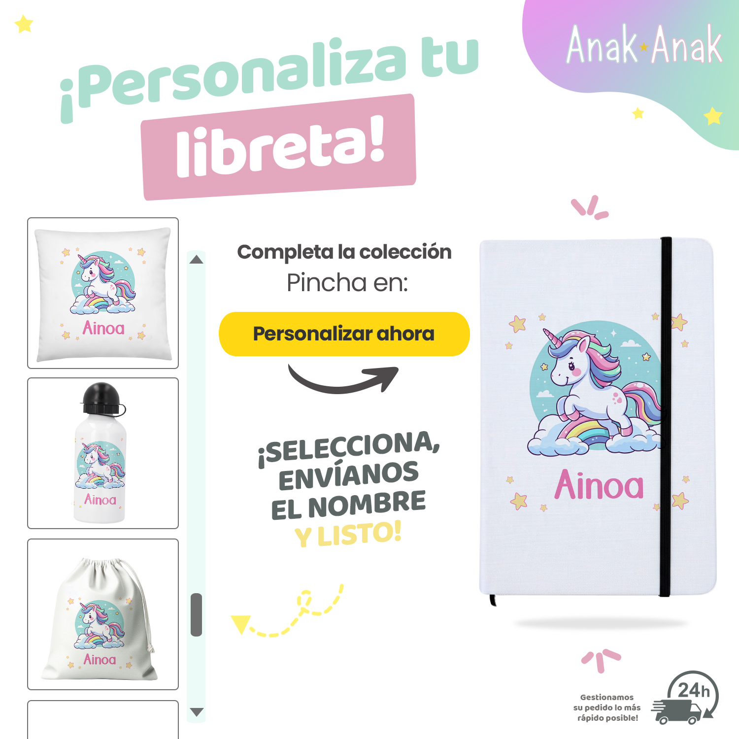 Personaliza-tu-libreta-personalizada-con-nombre-unicornio-ninas